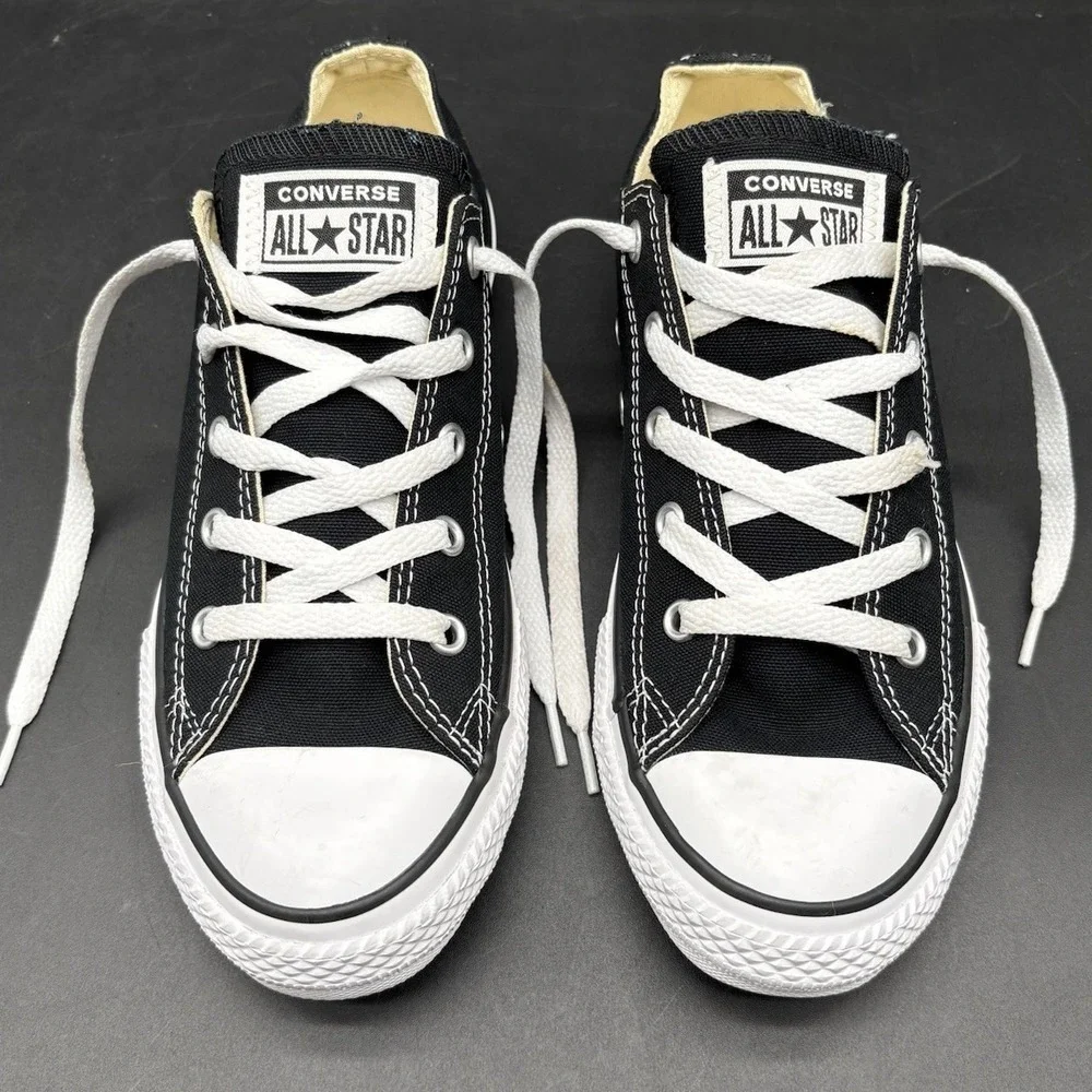 Converse Chuck Taylor All Star Low Black Youth Size 3Y Shoes 3J235